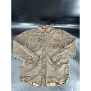 Legendary Whitetails Men's Journeyman Flannel Lined Shirt Jacket Large Gorpcore